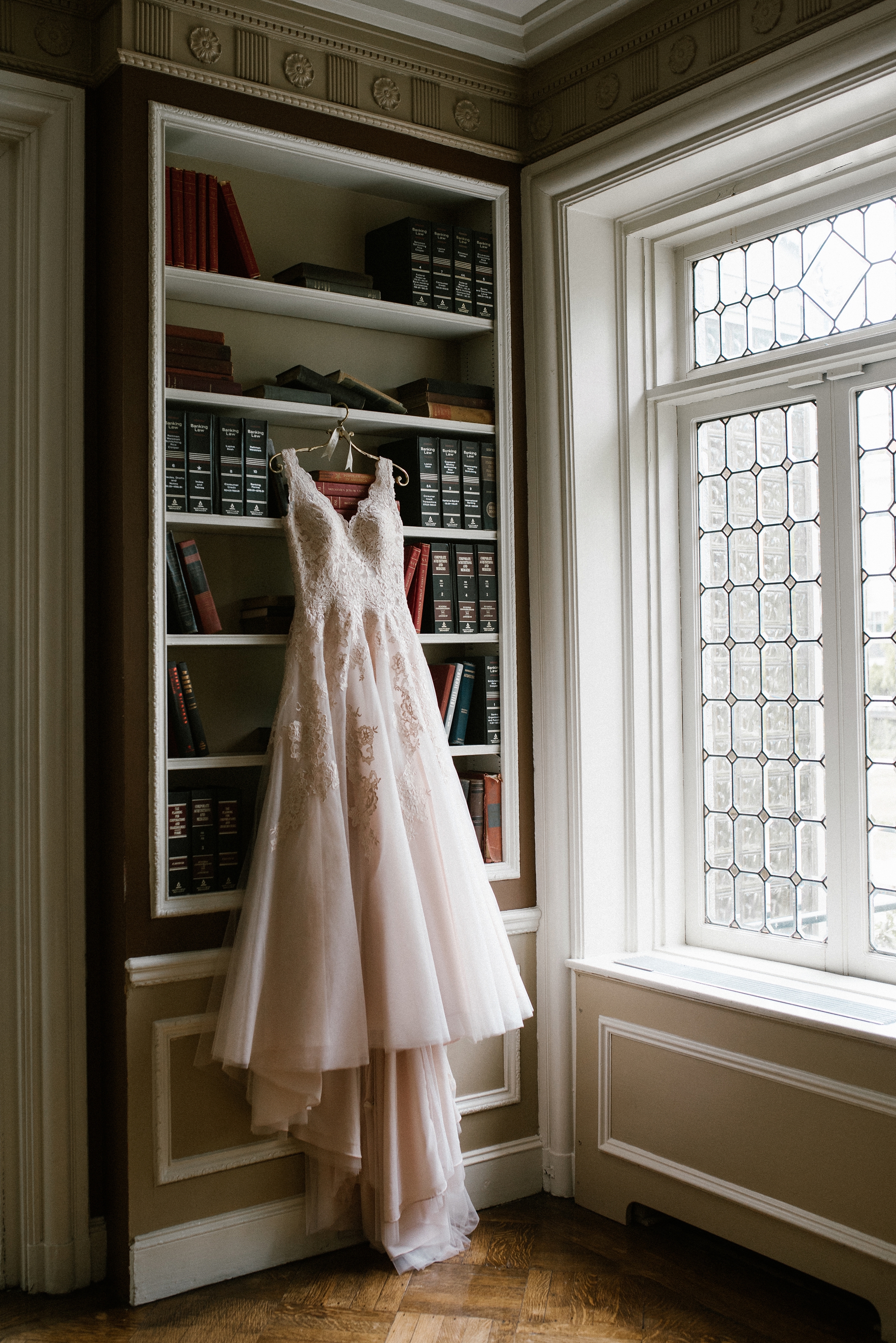 tarrytown house estate wedding blush bhldn dress library